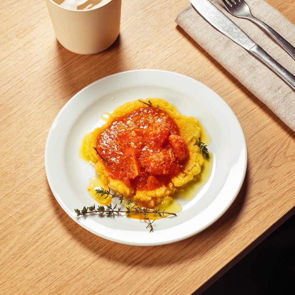 Sole di mais in padella