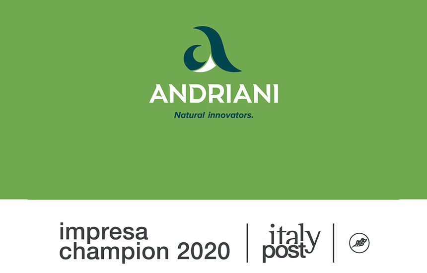 Andriani Spa tra le Aziende Champion italiane