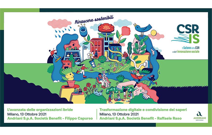 Andriani prender&agrave; parte alla&nbsp;nona edizione de "Il Salone della CSR e dell&rsquo;innovazione sociale",&nbsp;che si svolge a Milano il 12 e 13 ottobre