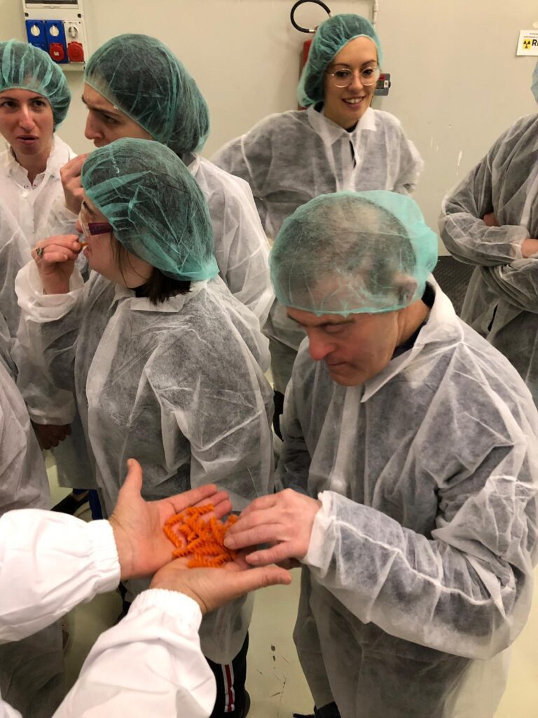 Andriani ha aperto le porte del suo stabilimento all'associazione Anffas Onlus Altamura