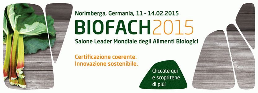 BIOFACH 11-14 FEBBRAIO 2015 - NORIMBERGA