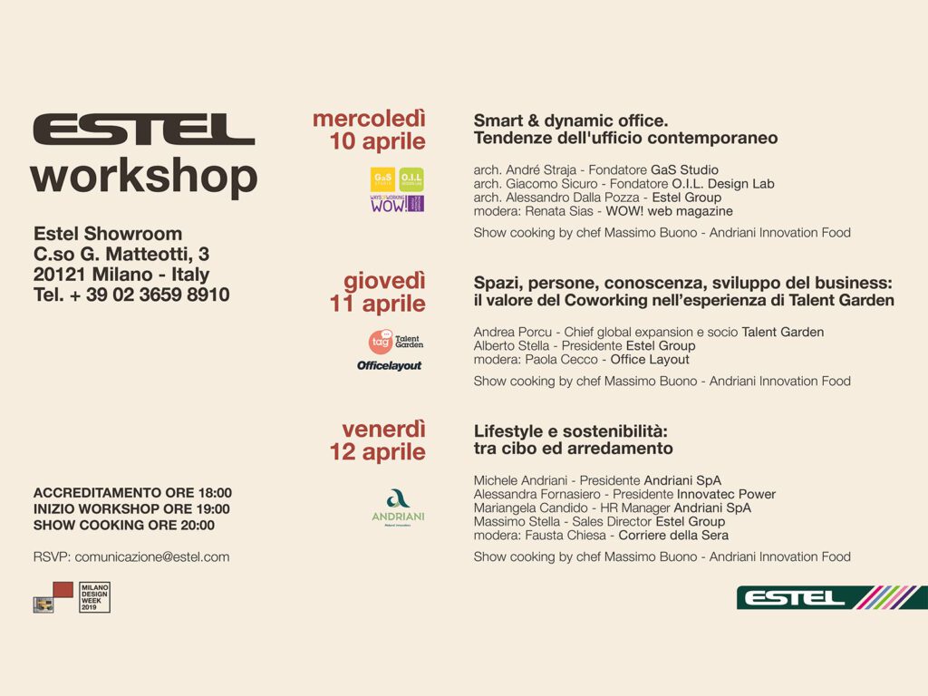 Design Week e 58esima edizione del Salone del Mobile