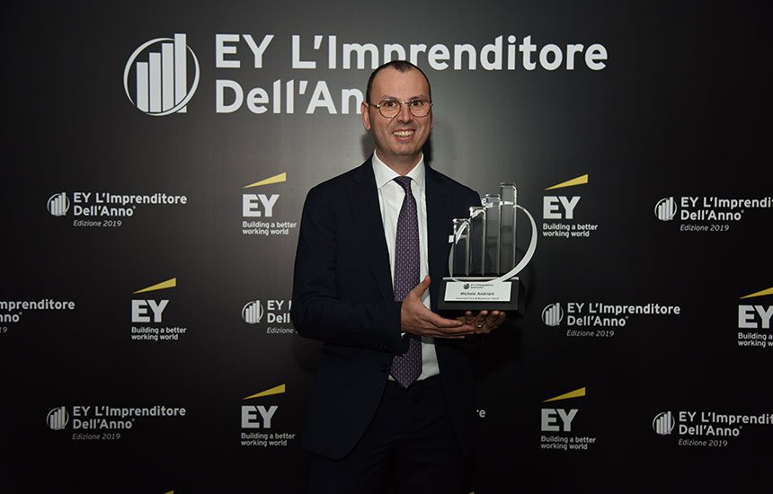A Michele Andriani  il premio Ey imprenditore dell’anno 2019 nella categoria Food & beverage
