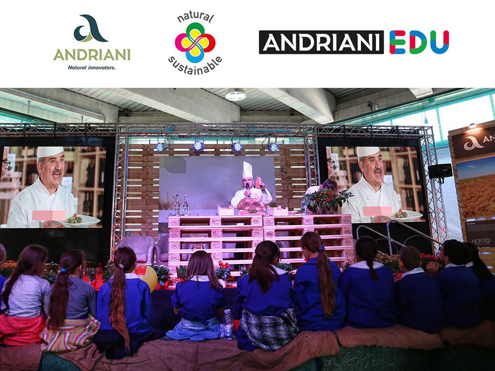 “La magia dei Legumi” il nuovo progetto di Andriani per promuovere l’alimentazione sostenibile nelle scuole e uno stile di vita sano ed equilibrato.